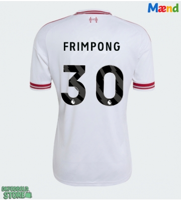 Liverpool Jeremie Frimpong #30 Replika Udebanetrøje 2026-27 Kortærmet